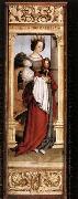 HOLBEIN, Hans the Younger St Barbara Sweden oil painting artist
